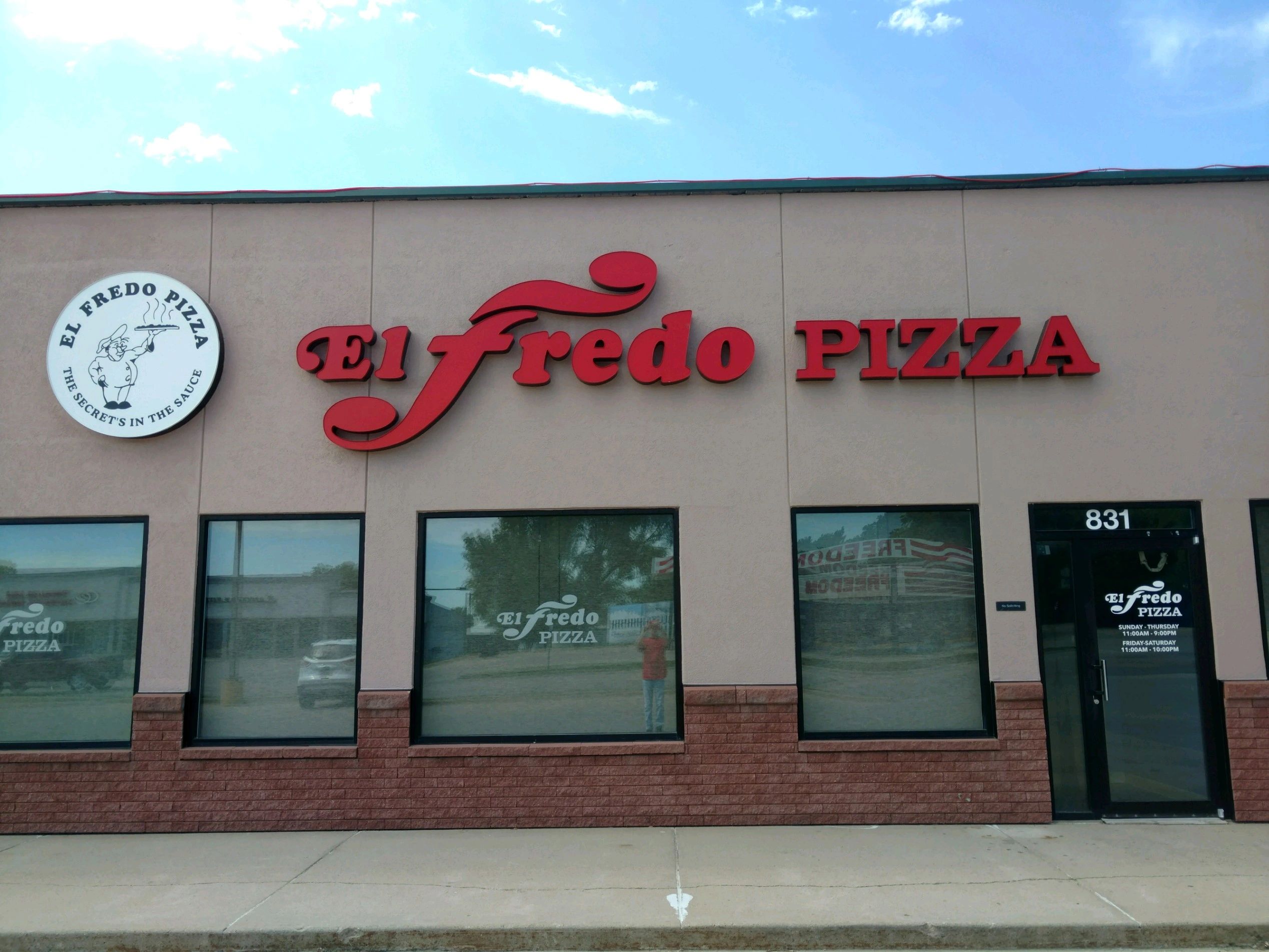 El Fredo Pizza Vermillion